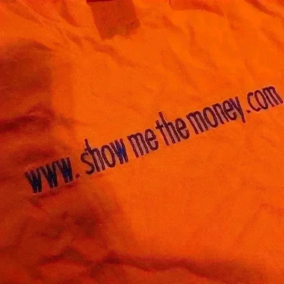 Vintage Rare 1996 “Show Me The Money” Single Stitch Shirt Size Medium - Picture 2 of 5